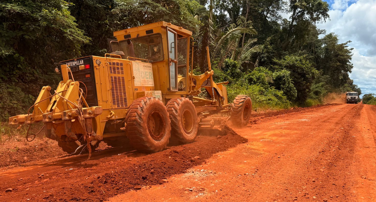 DER inicia manutenção na RO-101 em União Bandeirantes após pedido de Pedro Fernandes