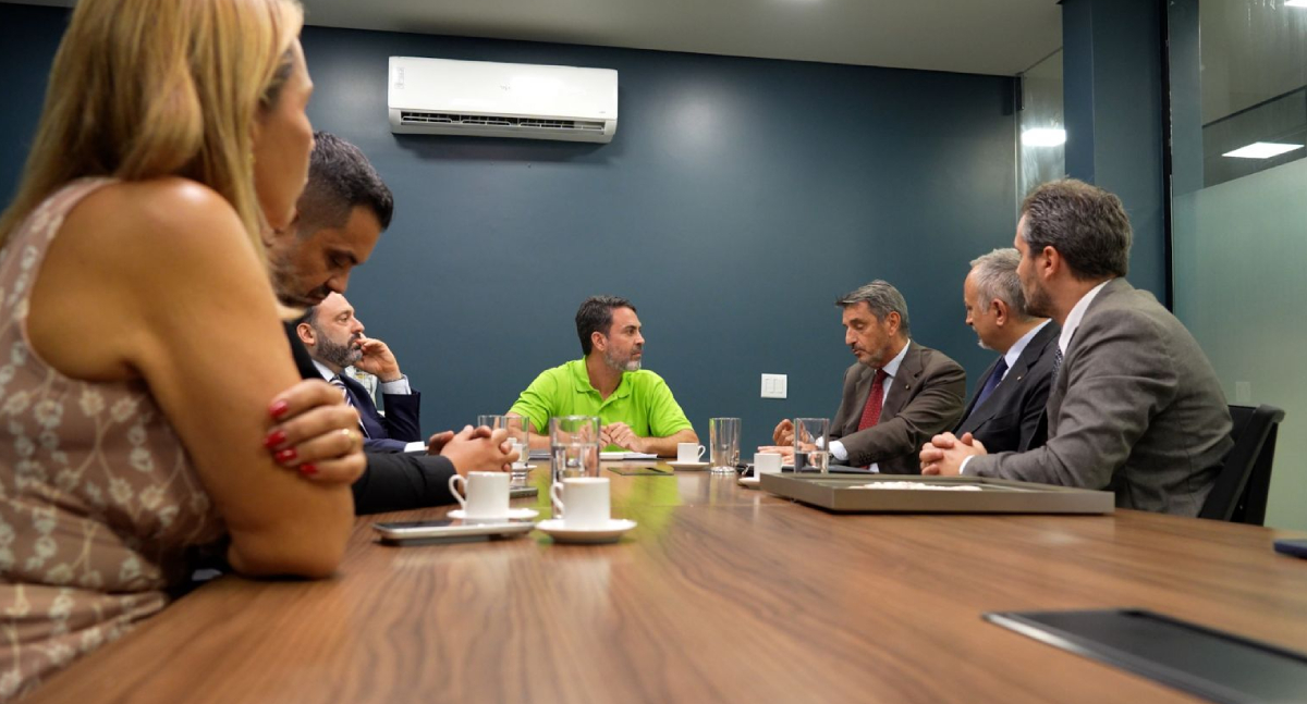 Embaixador da Itália visita Porto Velho para discutir parcerias e investimentos