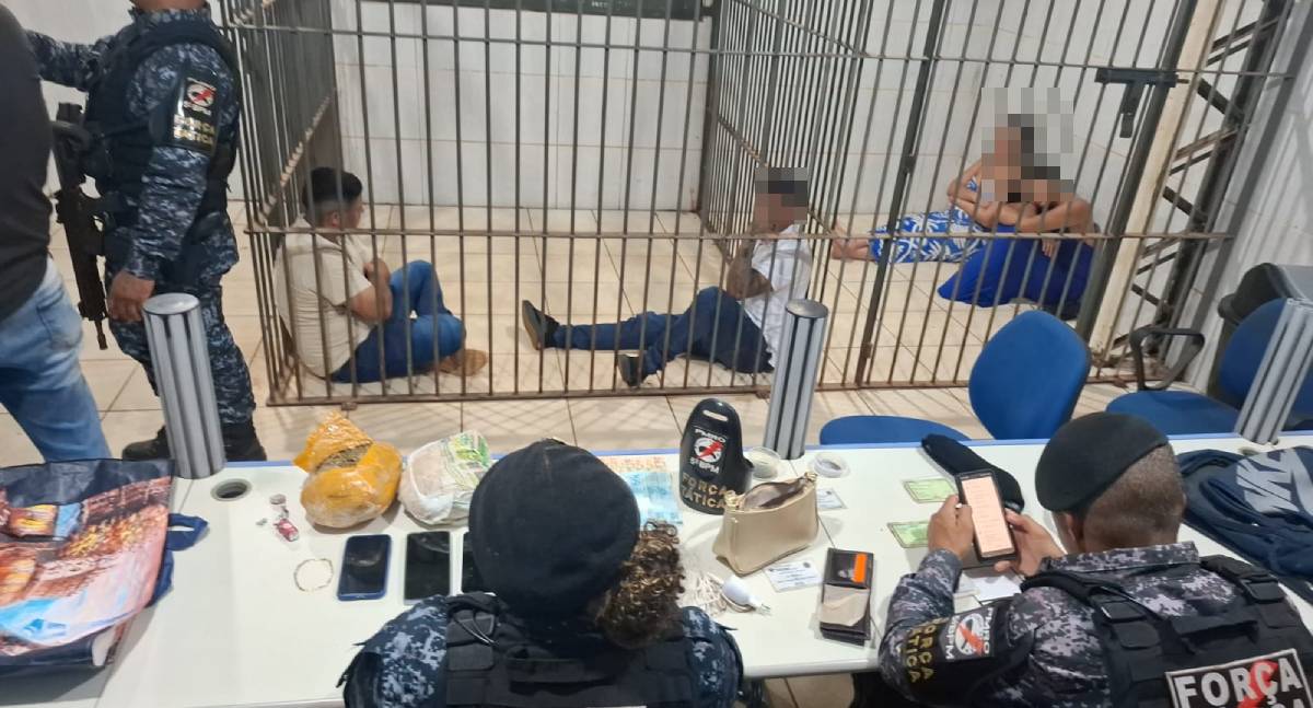 Força Tática apreende drogas em veículo na Zona Leste de Porto Velho