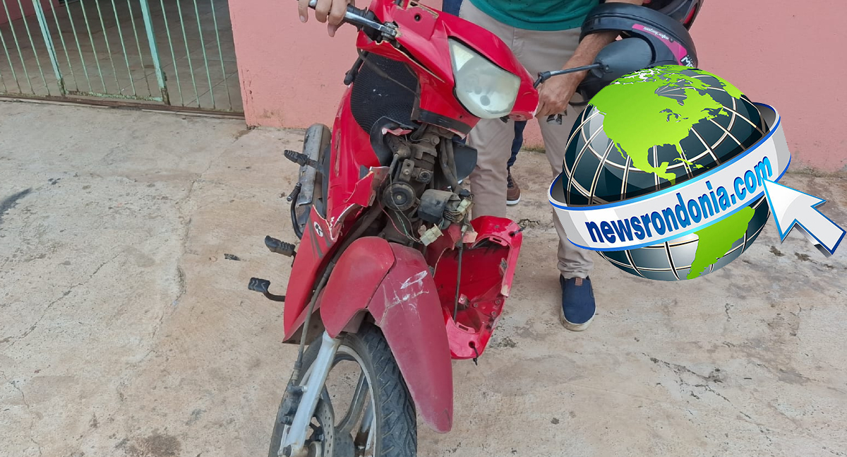 Freio de motocicleta quebra e deixa mãe ferida na zona sul de Porto Velho
