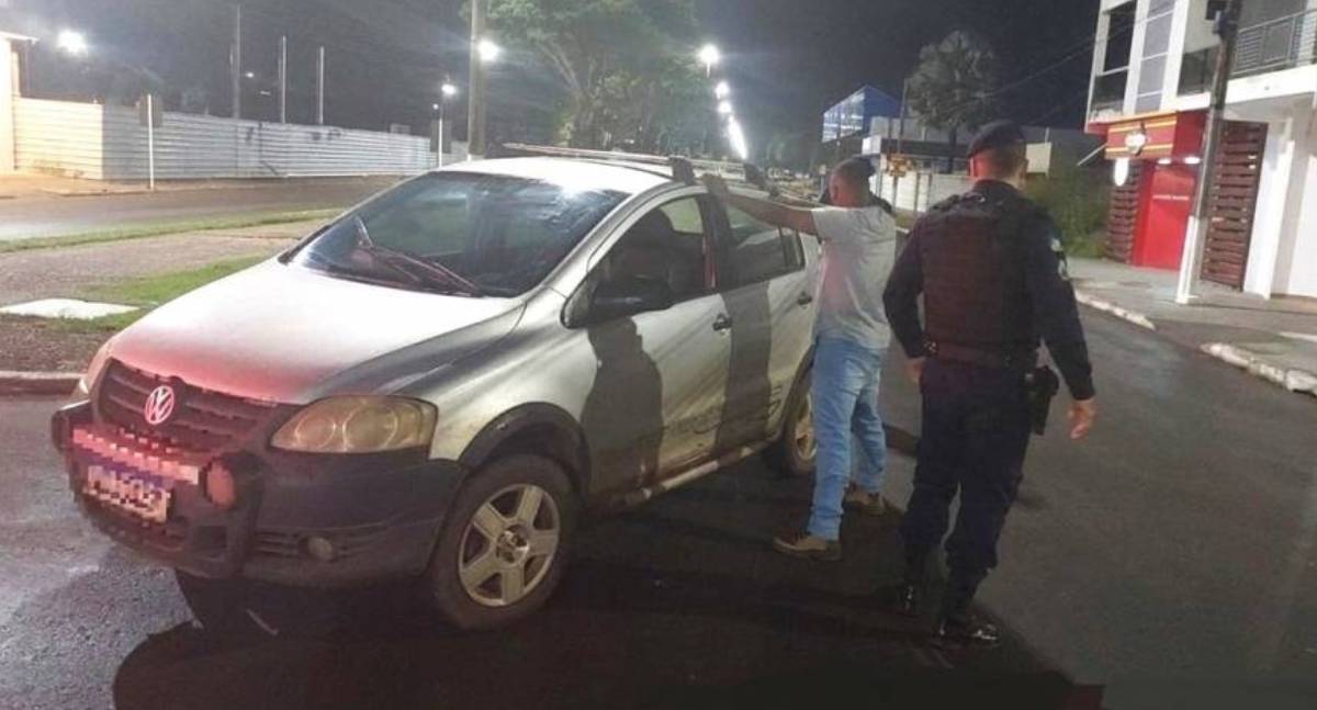 Motorista é preso após levar fora de mulher e dirigir na contramão em RO