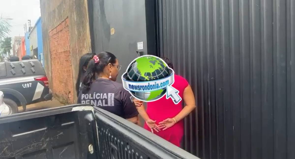 Mulher é presa ao tentar entrar em presídio com drogas no corpo em Porto Velho