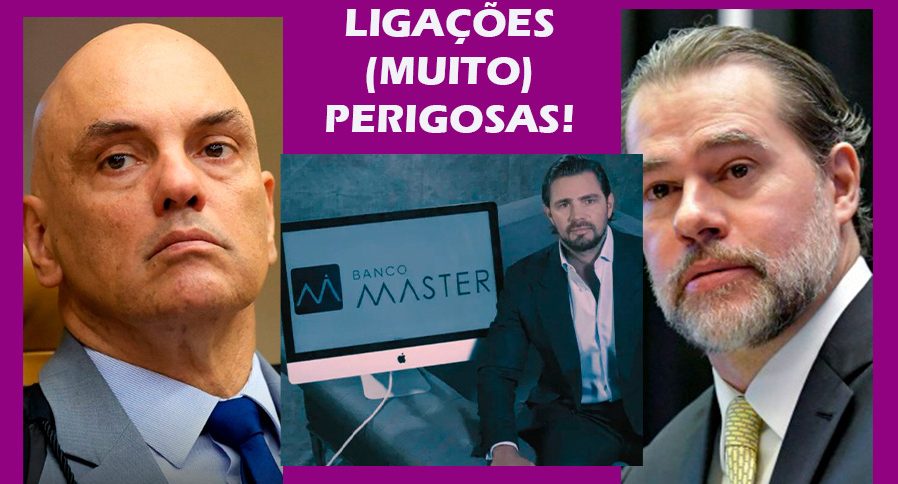 OPINIÃO DE PRIMEIRA – As estranhas relações de ministros do STF com Vorcaro