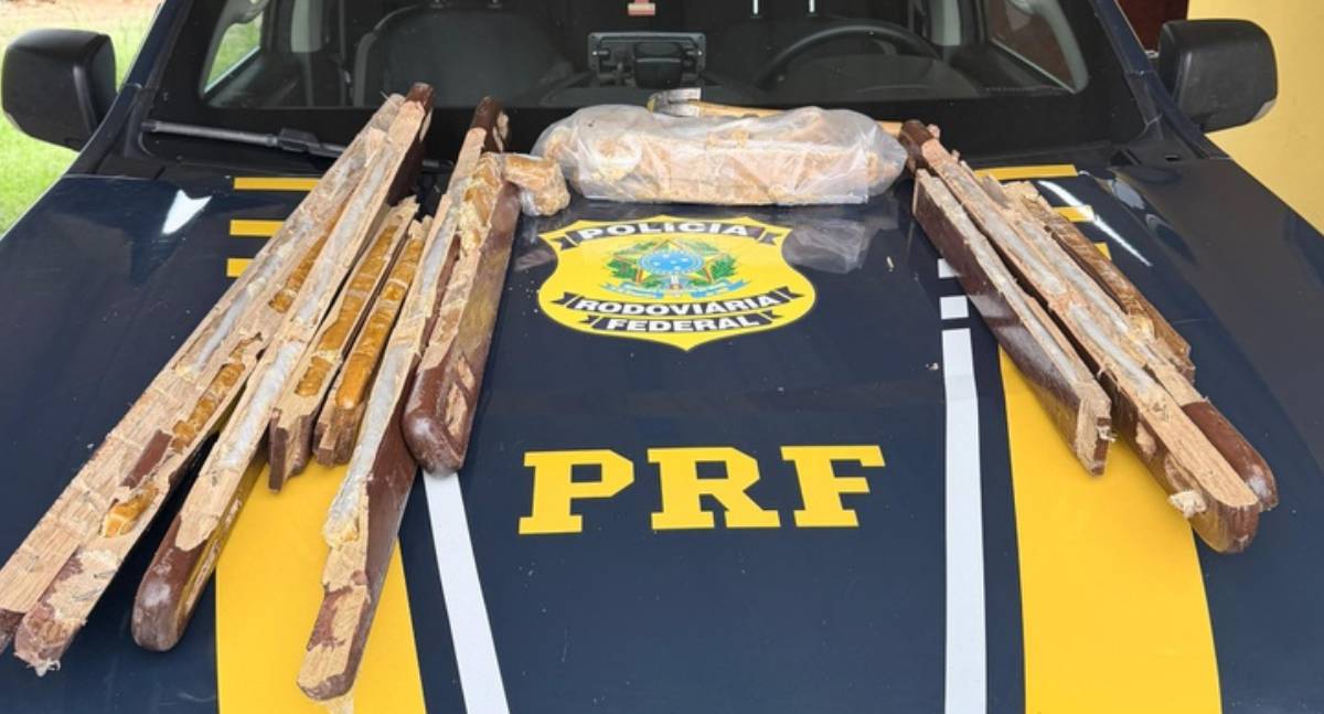 PRF em Rondônia apreende cerca de 6 kg de cocaína na BR-364