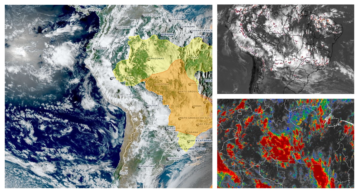 Rondônia fica fora do cenário das maiores chuvas da Região Norte nesta semana