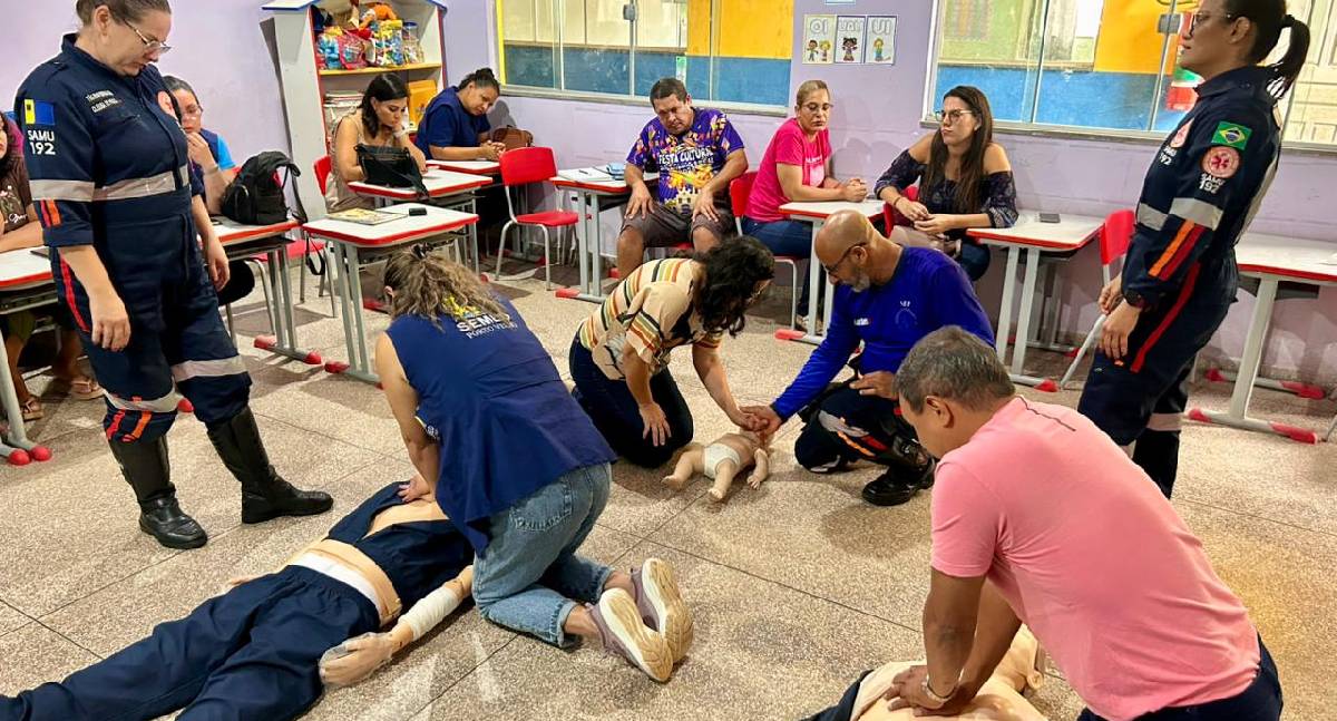 Samuzinho nas Escolas: projeto ensina primeiros socorros