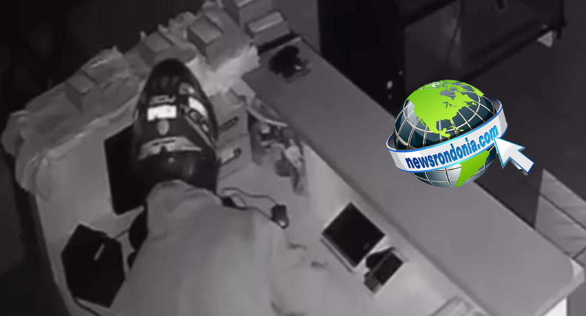 VÍDEO: Loja é alvo de bandidos na Avenida Rio Madeira em Porto Velho