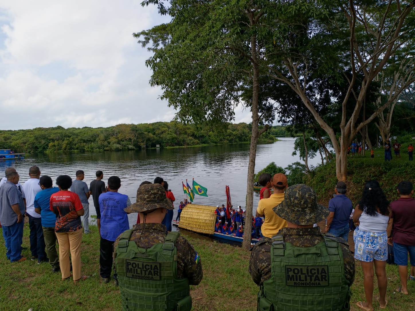 Batalhão de Polícia Ambiental reforça segurança e preservação durante a tradicional Festa do Divino Espírito Santo no Vale do Guaporé