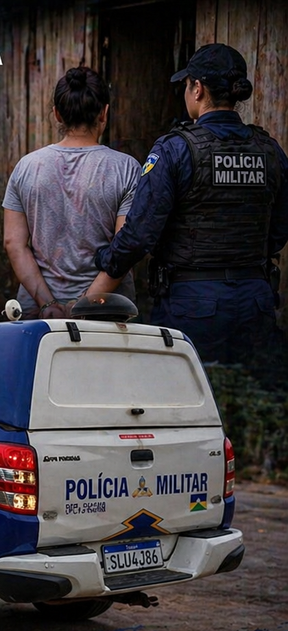 PMRO age rápido e prende mulher suspeita de tentativa de homicídio e invasão de domicílio em Guajará-Mirim