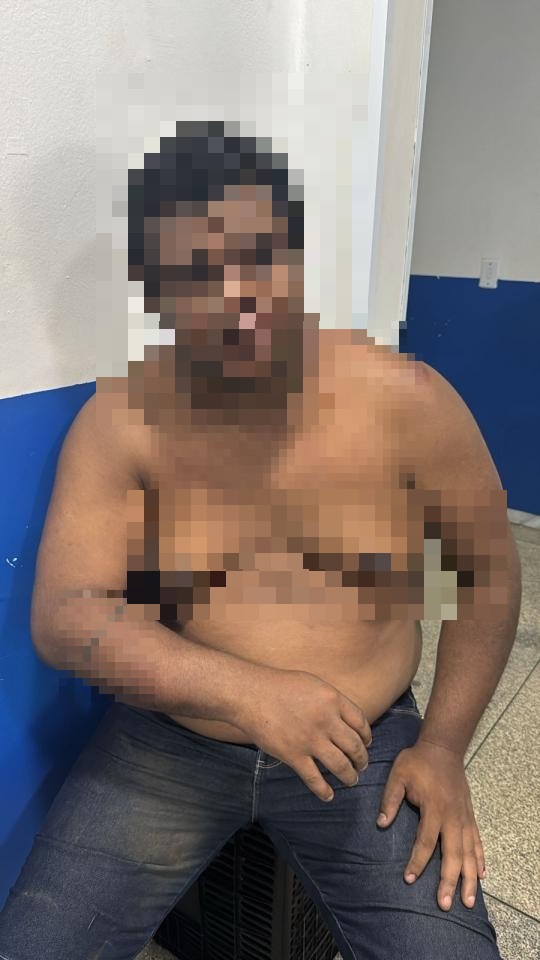 PMRO PRENDE EM FLAGRANTE AUTOR DE HOMICÍDIO APÓS BRIGA NO BAIRRO CRISTO REI, EM VILHENA.