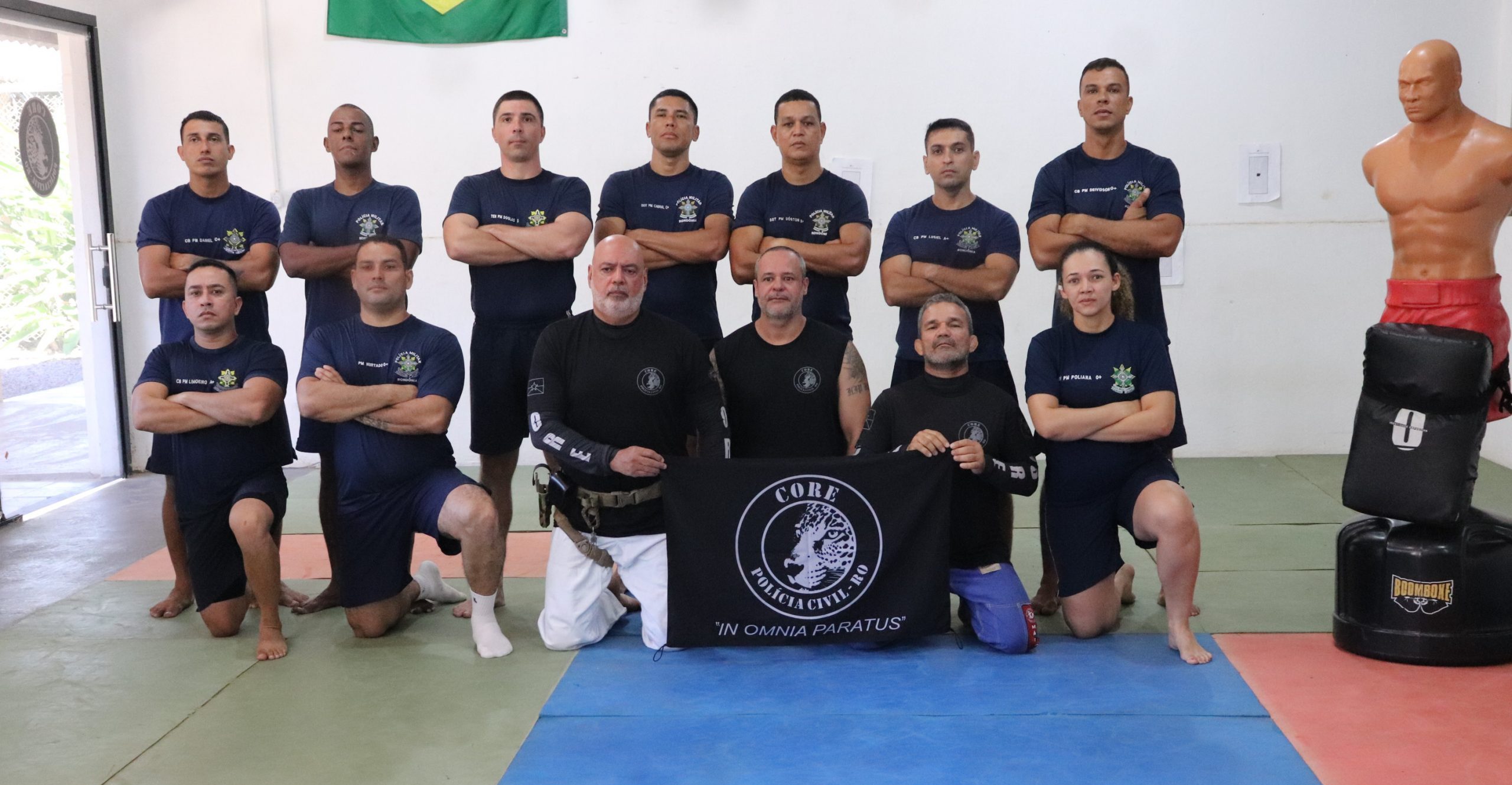 9º BPM realiza segunda instrução de defesa pessoal e técnicas operacionais para policiais da Força Tática