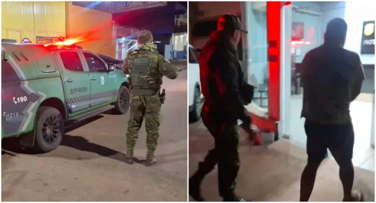 Dupla em moto dispara contra estabelecimento comercial e causa pânico no bairro Socialista