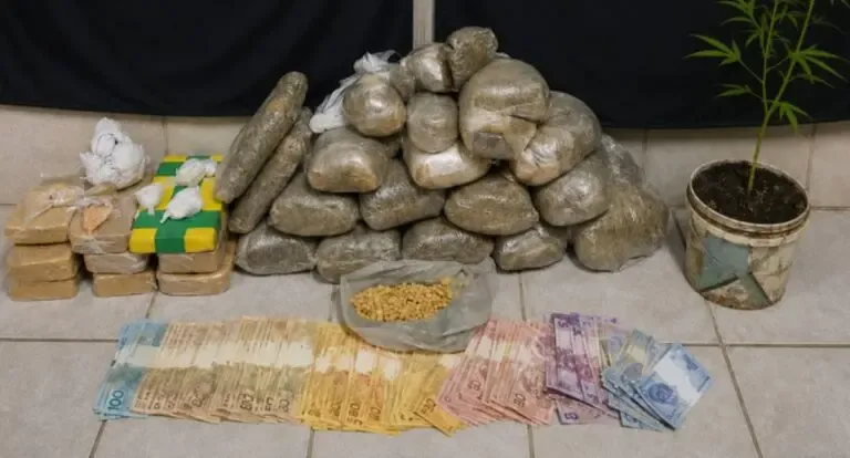 Força Integrada prende homem em flagrante com 27 quilos de drogas em Porto Velho