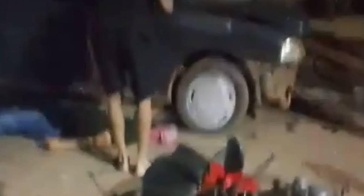 Jovem fica ferido em acidente de moto na zona Leste de Porto Velho