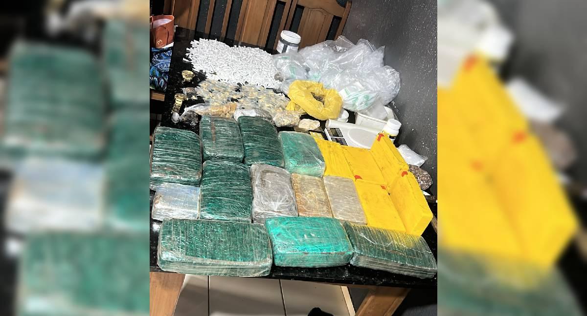 Operação Caçador: PM apreende drogas, balanças e dinheiro em residência no bairro Socialista, em Porto Velho