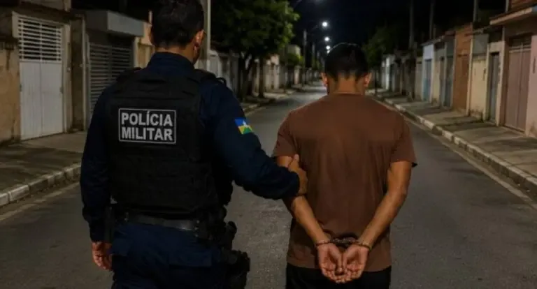 PM prende homem por agredir esposa grávida em Rondônia