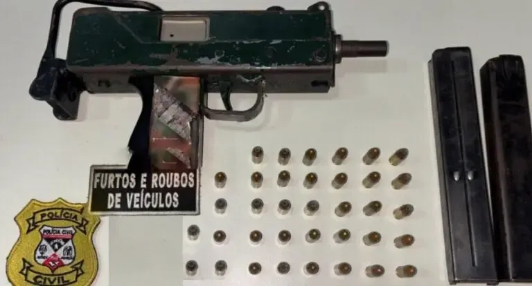 Polícia Civil apreende metralhadora em Porto Velho
