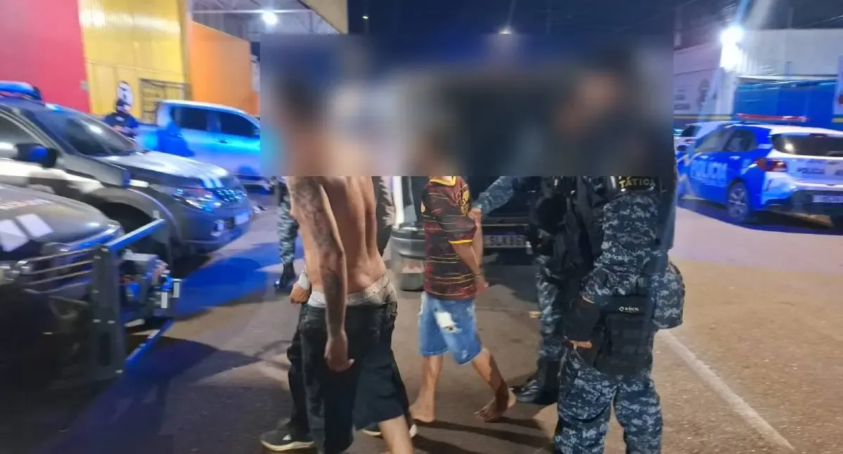 Polícia militar desarticula ponto de tráfico e prende três suspeitos em RO