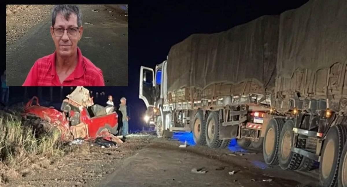 Acidente entre carro e caminhão deixa motorista morto na zona rural de RO