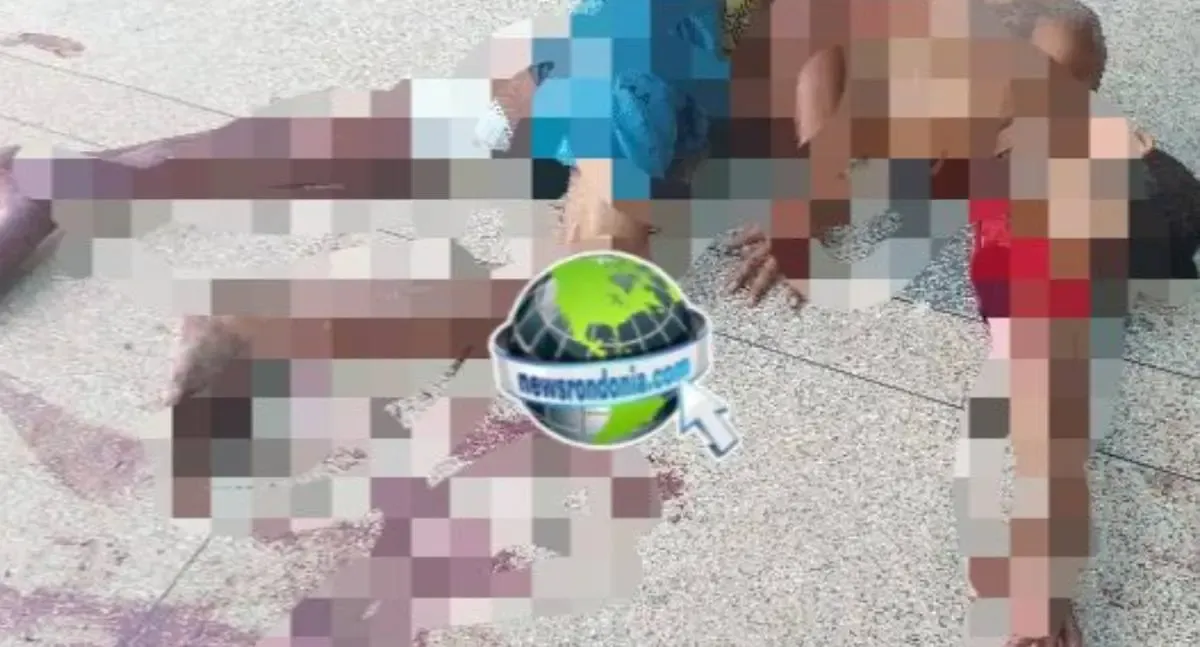 Briga entre ex-cunhados termina com duas pessoas feridas a faca na Rua dos Pioneiros em RO