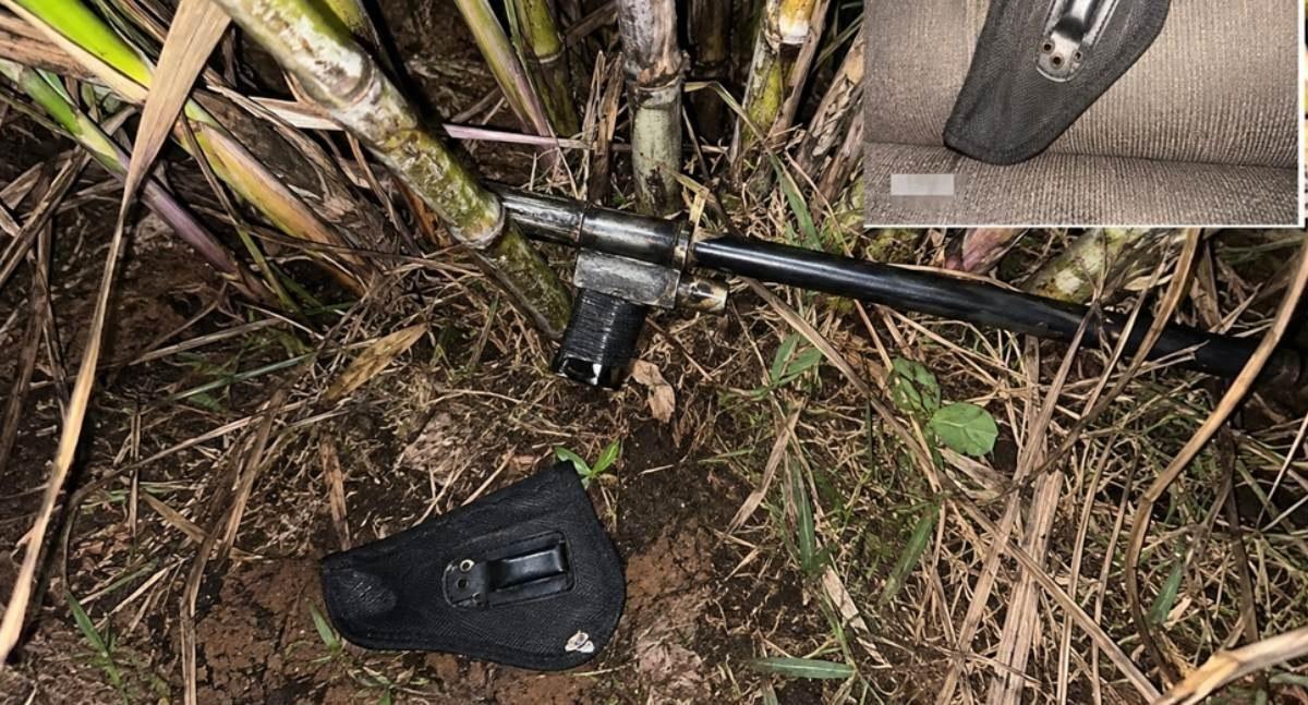 Homem é preso pela Polícia Militar depois de ameaçar testemunha com arma artesanal em RO
