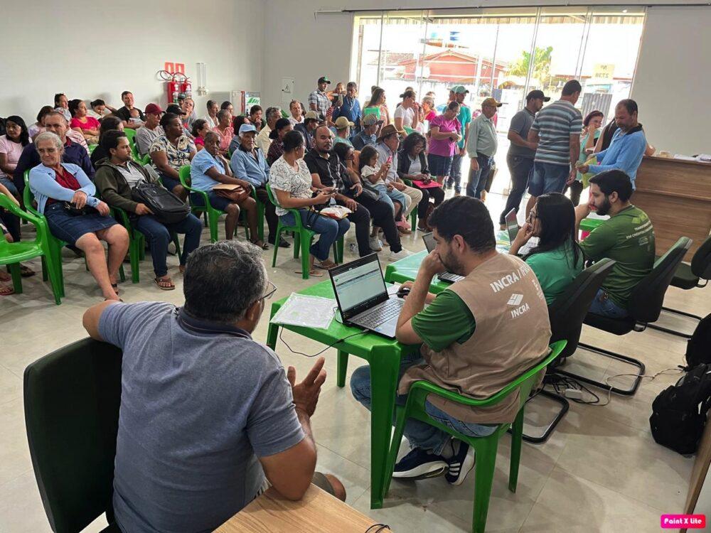 Incra promove atendimentos para titulação e regularização fundiária na BR-429 e no Cone Sul