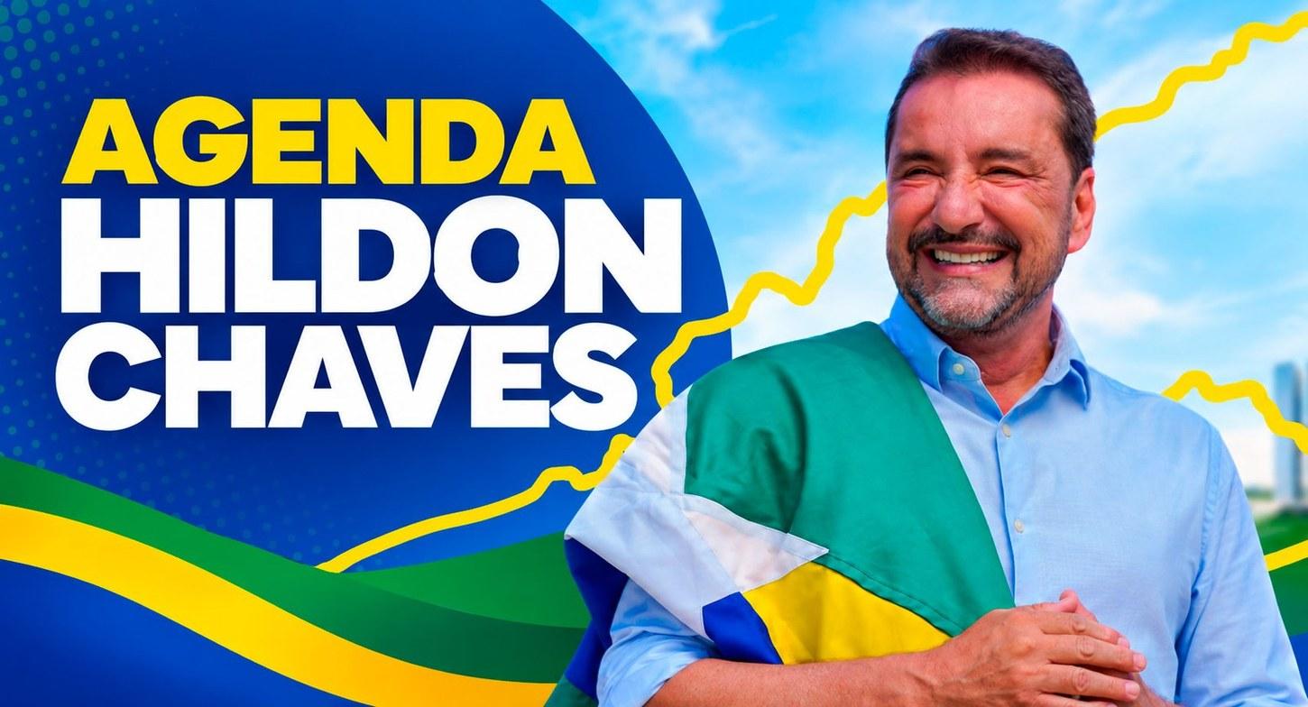 Confira a agenda de Hildon Chaves, candidato ao Governo de Rondônia, para esta quinta (17)