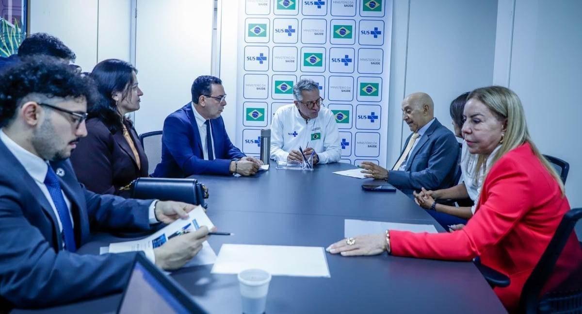 Confúcio Moura e ministro Padilha discutem Força Nacional do SUS em Rondônia e implantação de hemodiálise em Rolim de Moura