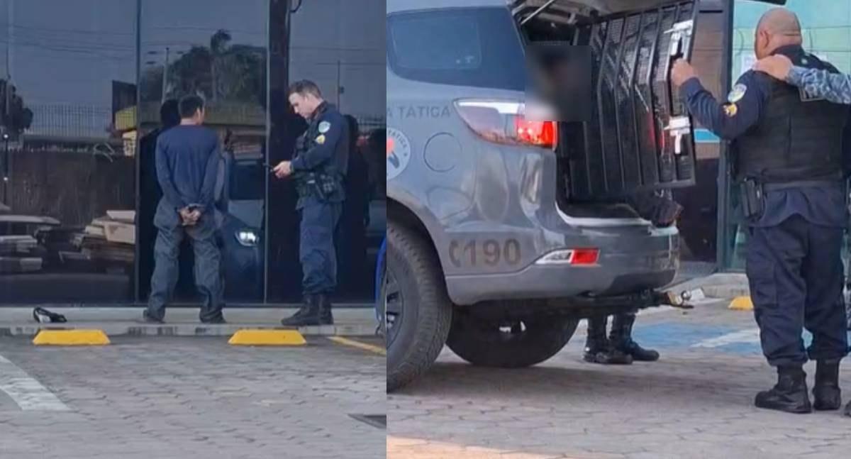 Ladrão é preso em flagrante depois de tentar furtar bicicleta em prédio público em Porto Velho