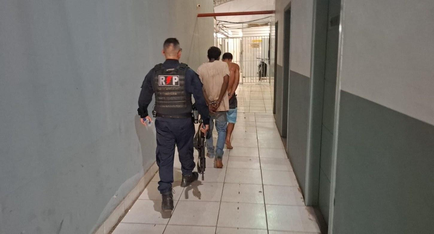 1º BPM recupera objetos furtados e conduz dois suspeitos em Porto Velho