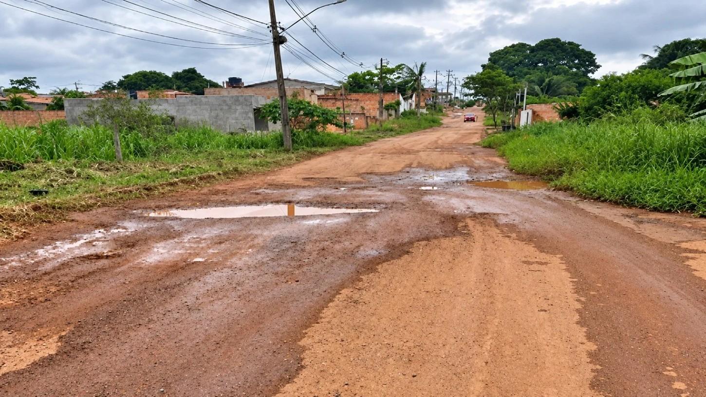Dr. Macário solicita recuperação asfáltica da Rua Eustáquio Silvestre, no Nova Esperança