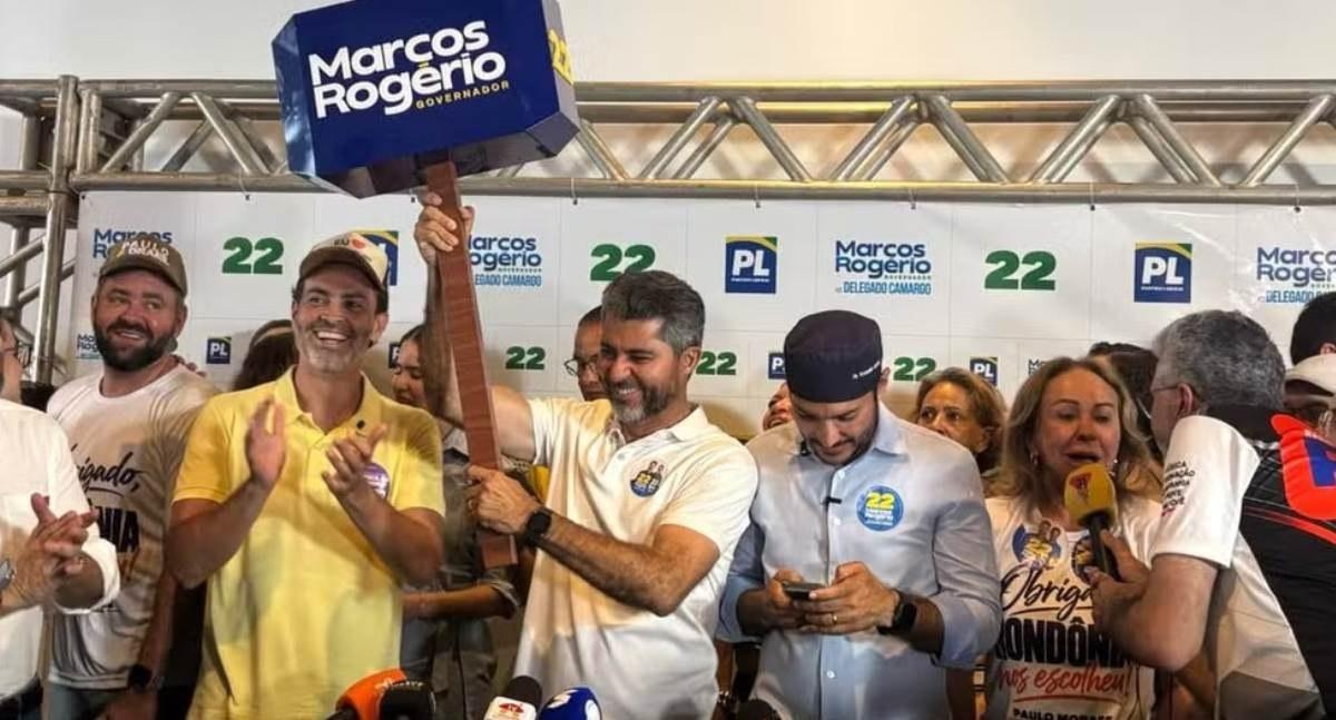 HISTÓRICO: Marcos Rogério vence o Governo de Rondônia no primeiro turno com mais votos que todos os adversários juntos
