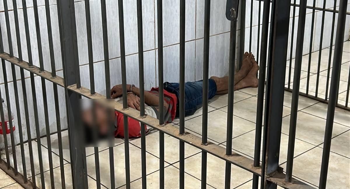 Homem é preso em flagrante acusado de matar idosa e enterrar corpo em cova rasa na Zona Leste de Porto Velho