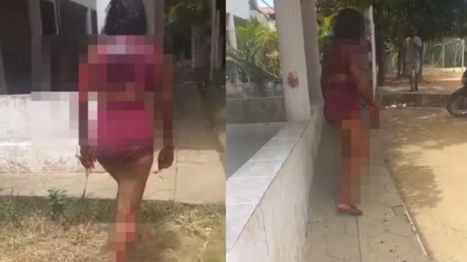 Homem tenta matar companheira com gargalo de garrafa