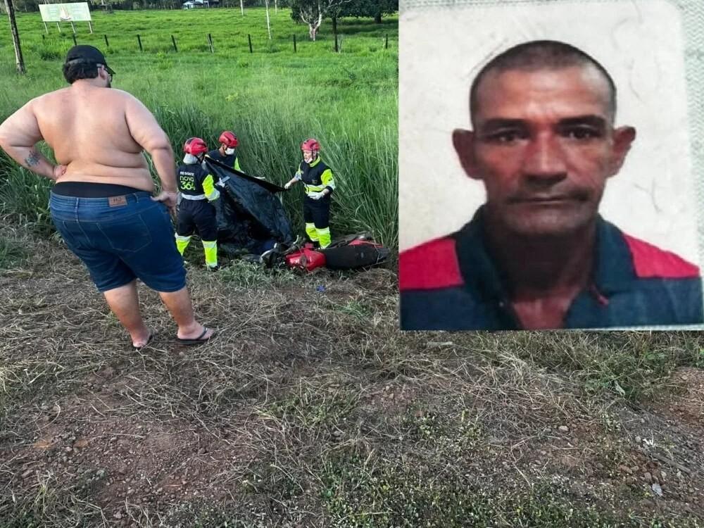 Motociclista morre ao bater de frente com caminhão bitrem na BR-364