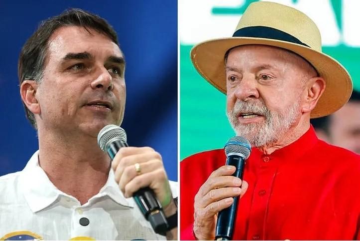 Nova pesquisa mostra Flávio Bolsonaro à frente de Lula no 2º turno