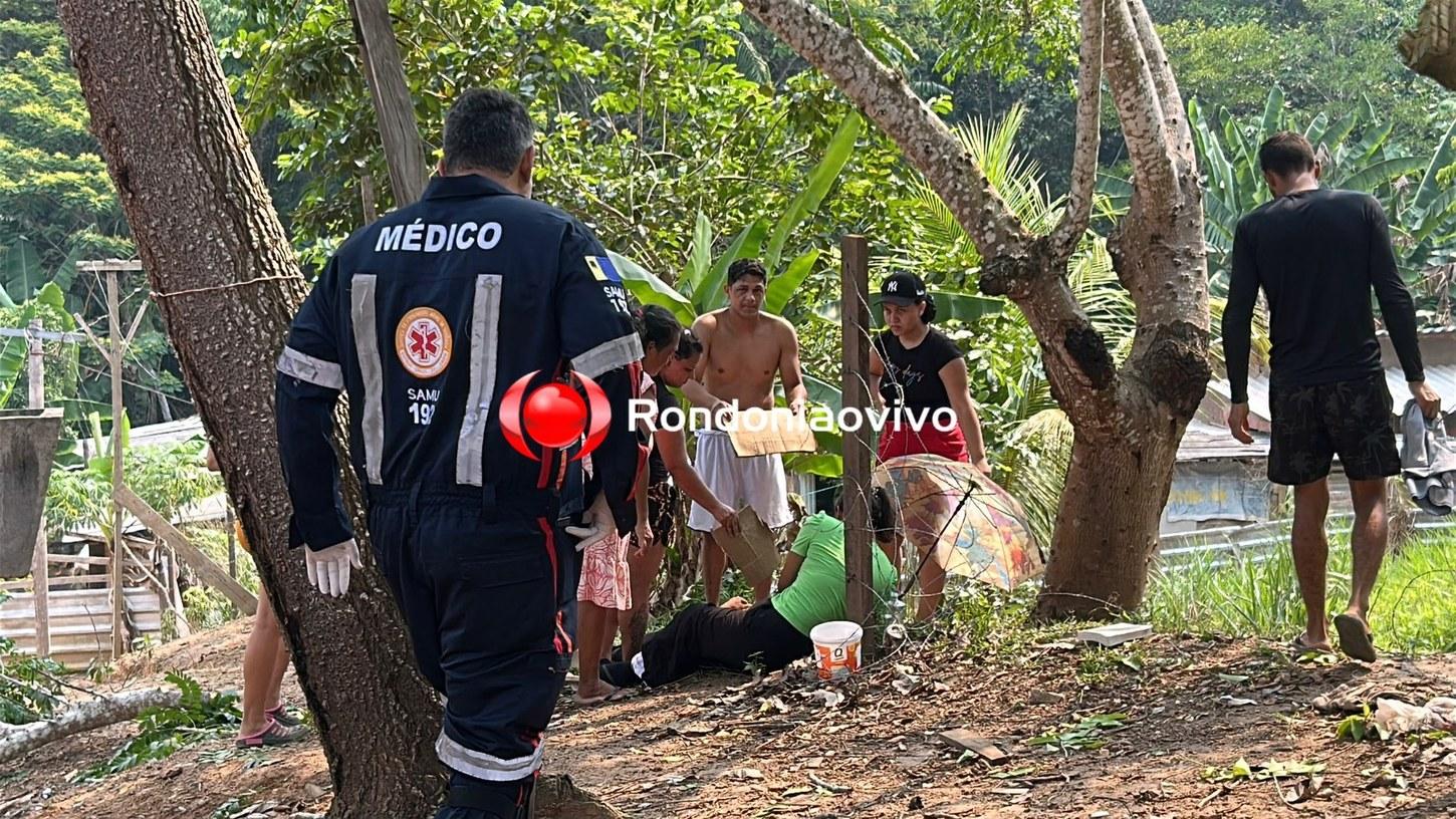 URGENTE: Venezuelano fica em estado grave depois de cair de pé de seriguela